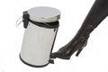 Free Open Dustbin 2 Royalty Free Stock Image - 1006406