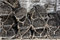 Free Lobster Pots Stacked On Top Of Each Other Stock Photos - 1003093