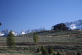 Free Mountain Log Home Stock Photography - 10169752