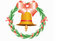 Free Christmas Wreath Royalty Free Stock Image - 10284486