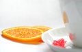 Free White Cup On A White Background Stock Photography - 1030322