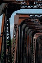 Free Train Bridge On Riviere Des Mille Iles, Canada 4 Stock Images - 1031194