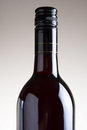 Free Isolated Red Wine Bottle On Plain Background Royalty Free Stock Photography - 1038657