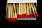 Free Red Tipped Wooden Match Sticks Royalty Free Stock Image - 1031306