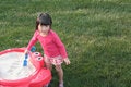 Free Child Playing In Sandbox Stock Image - 10360801