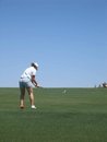 Free Golfing Lady Stock Image - 1042181