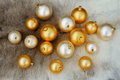 Free Christmas Balls On Reindeer Fur Coat Stock Photo - 1049990
