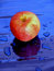 Free Apple With Drops Of Water Stock Image - 1046171