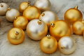 Free Christmas Balls On Reindeer Fur Coat Royalty Free Stock Images - 1050009