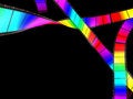 Free 3d Rainbow Lent Strip Color Background Stock Photography - 10582882