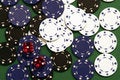 Free Casino Chips Stock Photo - 1071940