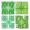 Free Global Commerce: Boxes With Different Currencies Stock Photography - 10732492