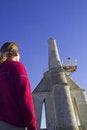 Free Man Looking At Landmark Royalty Free Stock Image - 1081136
