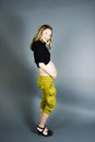 Free Seven Months Pregnant Royalty Free Stock Photography - 1099347
