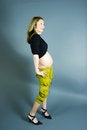 Free Seven Months Pregnant Royalty Free Stock Photography - 1099387