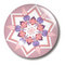 Free Pink And Purple Star Glass Button Orb Stock Photos - 1097723