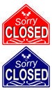 Free Closed Sign 1 Royalty Free Stock Image - 1108646