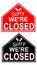 Free Closed Sign 4 Royalty Free Stock Photos - 1108628
