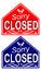 Free Closed Sign 1 Royalty Free Stock Image - 1108646