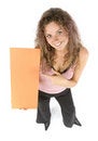 Free Woman With Message Board Royalty Free Stock Photos - 1115898