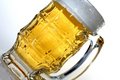 Free Beer Glass On An Angle Royalty Free Stock Image - 1118386