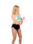 Free Jumping For Joy At Weight Loss Landing Royalty Free Stock Photo - 1120835