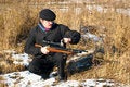 Free Winter Hunter Royalty Free Stock Image - 1134376