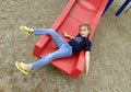 Free On The Slide Royalty Free Stock Photo - 1156835