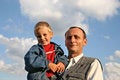 Free Grandfather With Boy Stock Images - 1162444