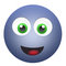 Free Happy Emoticon Face Royalty Free Stock Photos - 11634838