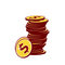 Free Money Coins Royalty Free Stock Image - 11640996