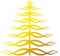 Free Ornate Golden Christmas Tree Stock Photo - 11720170