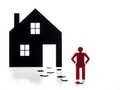 Free Home Building Sign And One People Sign Stock Photography - 1184152