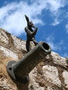 Free Cannon Figure Royalty Free Stock Photography - 1203327
