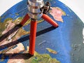 Free Atlas Map And Photo Tripod Stock Photo - 1222660