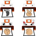 Free Emoticons Style Royalty Free Stock Images - 1223499