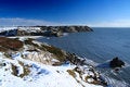 Free Snow On The Coast Royalty Free Stock Image - 1229556