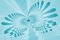 Free Cool Blue Abstract Pattern Royalty Free Stock Photos - 1221398
