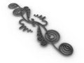 Free Line Art Ornament Royalty Free Stock Photography - 1231377
