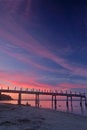 Free Pier At Sunset Stock Image - 1235901