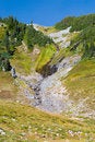 Free Waterfall Of Glacier Melt Along The Hiking Trail Of Mt. Rainier Stock Image - 1239531