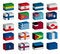 Free 3D Flags Set Stock Photography - 12389942