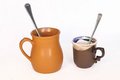 Free Coffee Cup And Tea Cup Royalty Free Stock Image - 1244336