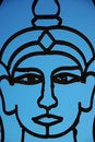 Free Buddha Image In Metalwork Royalty Free Stock Photography - 1248167