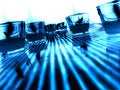 Free Candles On Table Royalty Free Stock Image - 1255276