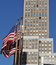 Free American Flags And Skyscraper Royalty Free Stock Image - 12528006