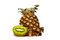 Free Pineapple And Kiwi Royalty Free Stock Photo - 12574475