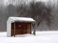 Free Snowy Shed Royalty Free Stock Photo - 1260615