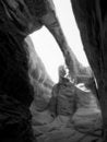 Free Alone At Surprise Arch Stock Images - 1266064