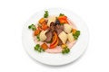 Free Veal Salad With Vegetables And Parmesan Royalty Free Stock Images - 1282339